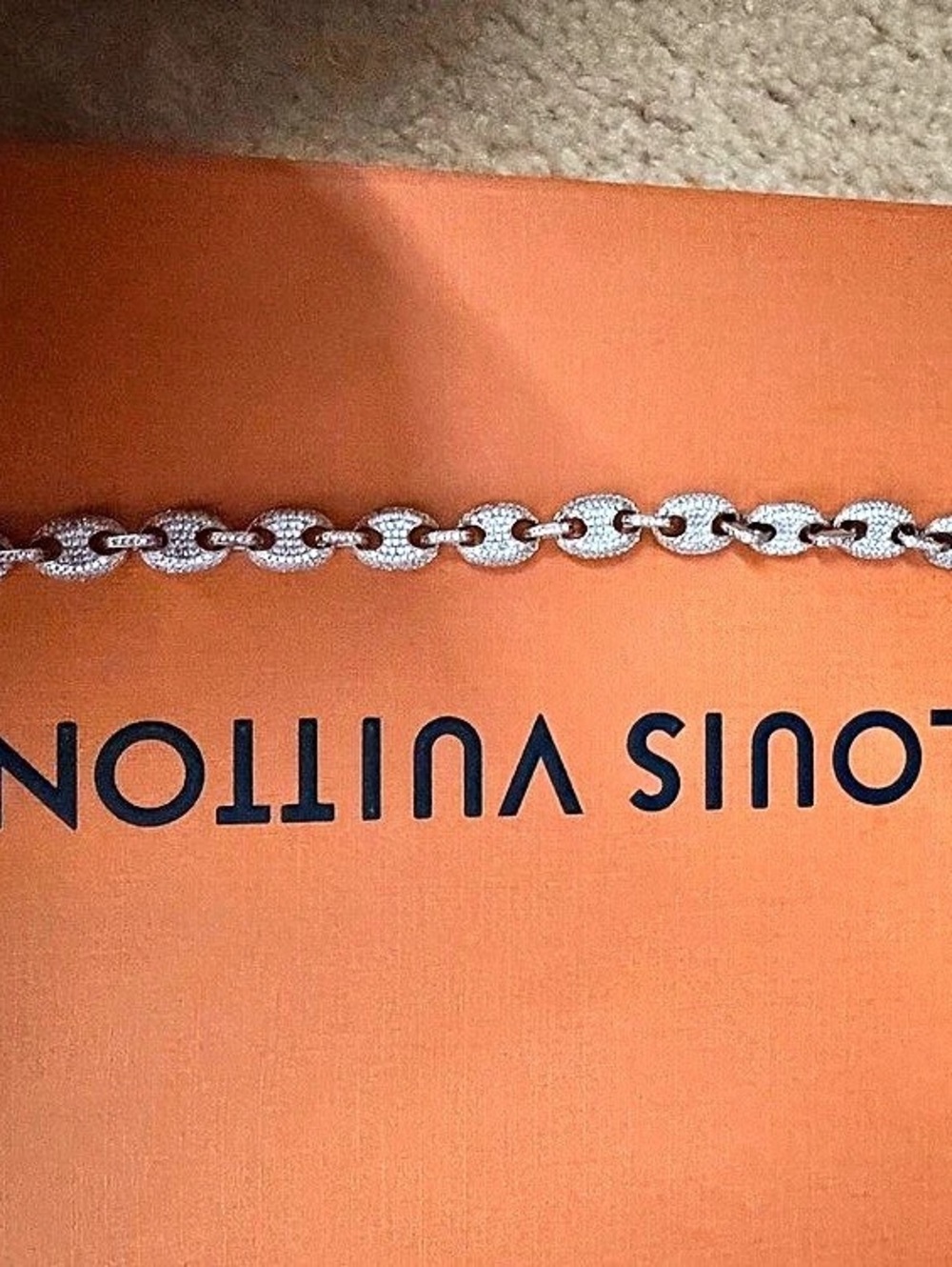 Gold gods Chain Link Bracelet Silver